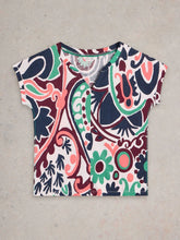 WHITE STUFF NELLY NOTCH NECK TEE